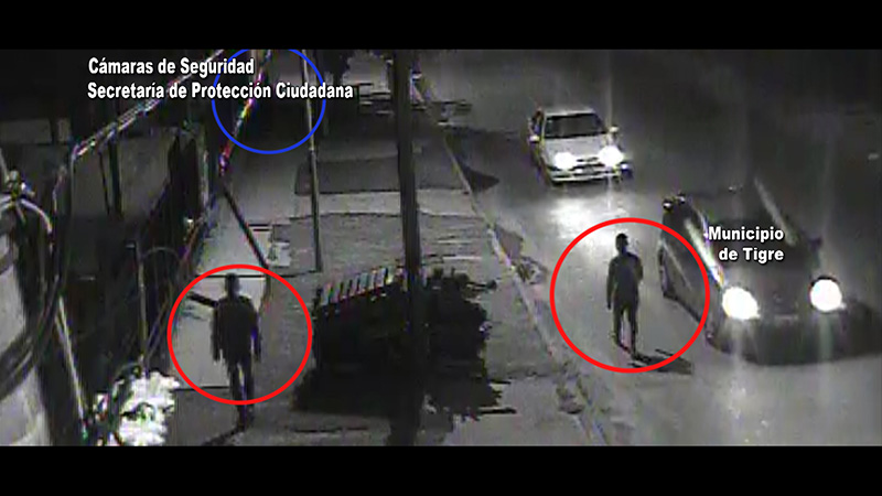 La tecnología del COT rastreó a dos sujetos que atacaron y robaron a una mujer