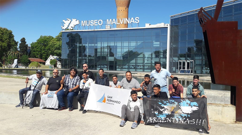 Los jóvenes de Casa de Día visitaron el Museo Malvinas en la Ciudad de Buenos Aires