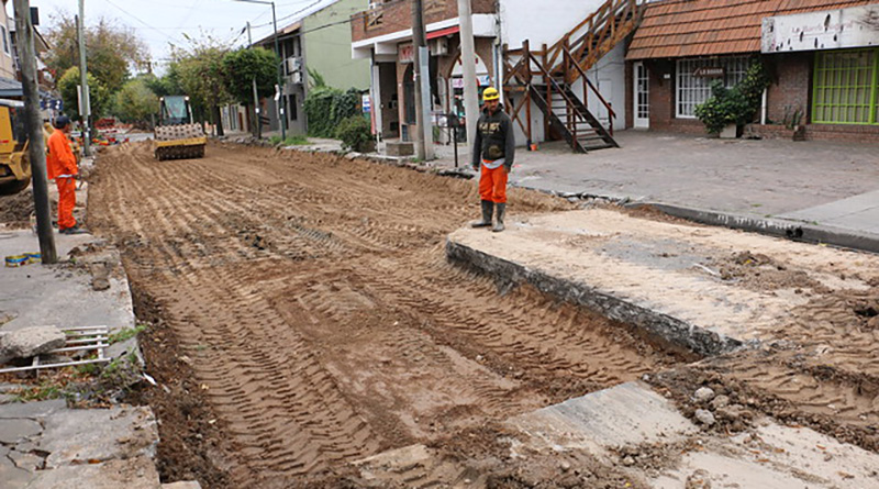 Más asfaltos renovados en Boulogne