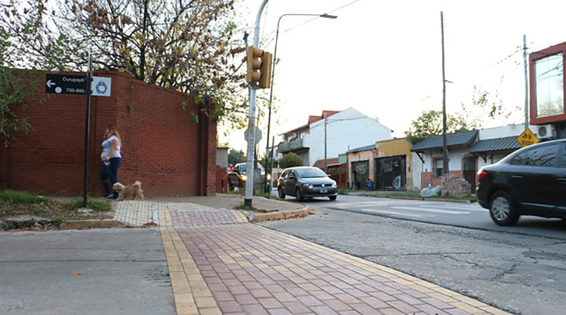 Obras urbanas para facilitar el cruce de los peatones en Villa Adelina