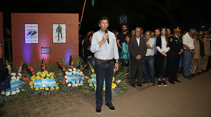San Isidro rindió homenaje a los caídos de Malvinas