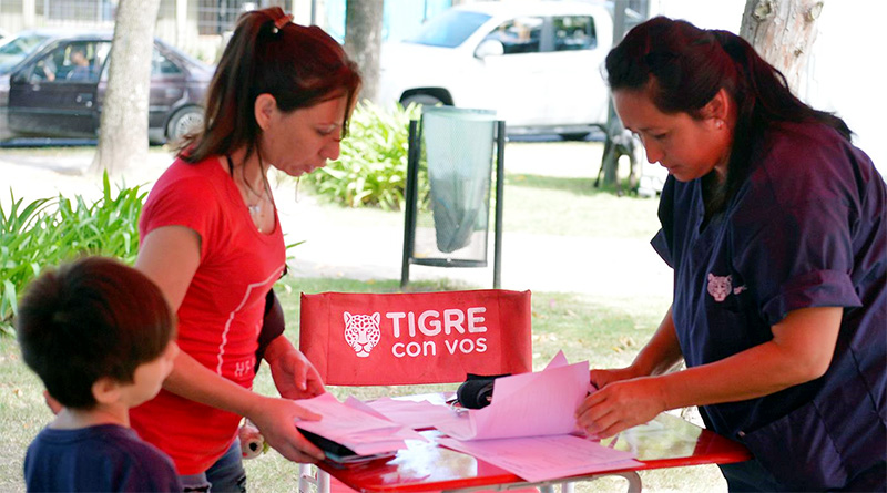 “Tigre con vos” llegó a Pacheco y Don Torcuato para atender las consultas de los vecinos