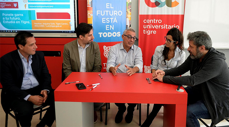 Tigre avanzó en acuerdos académicos con la Universidad Metropolitana para la Educación y el Trabajo (UMET)