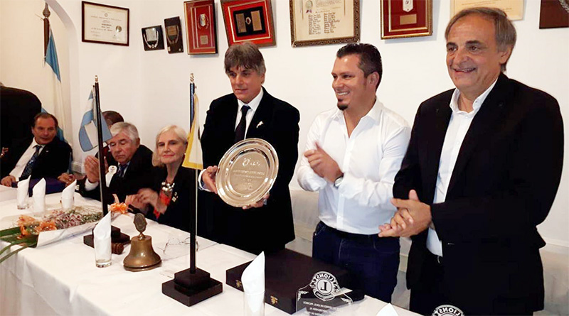 Tigre acompañó el 45° aniversario del Club de Leones de General Pacheco