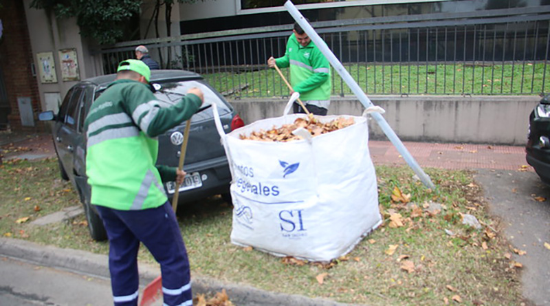 San Isidro incorpora nuevos bolsones para residuos vegetales