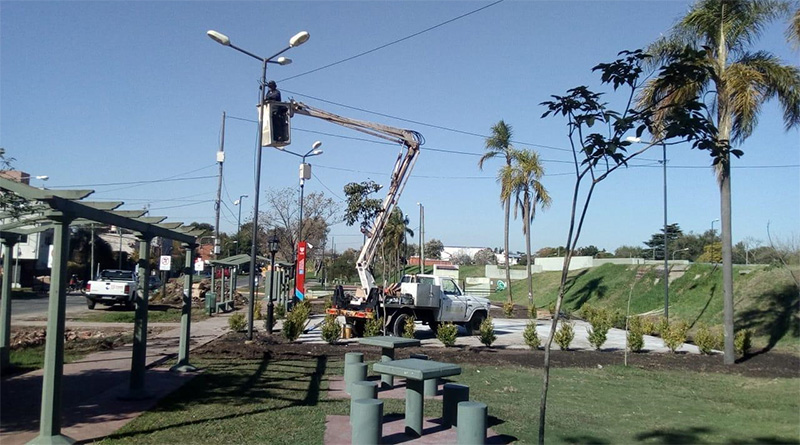 Tigre remodela la Plaza Raúl Alfonsín en General Pacheco