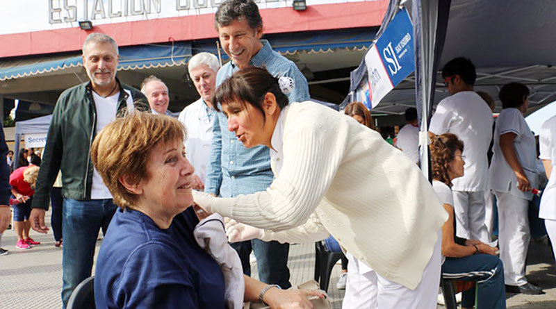 Más de 20.000 personas ya se vacunaron gratis contra la gripe en San Isidro