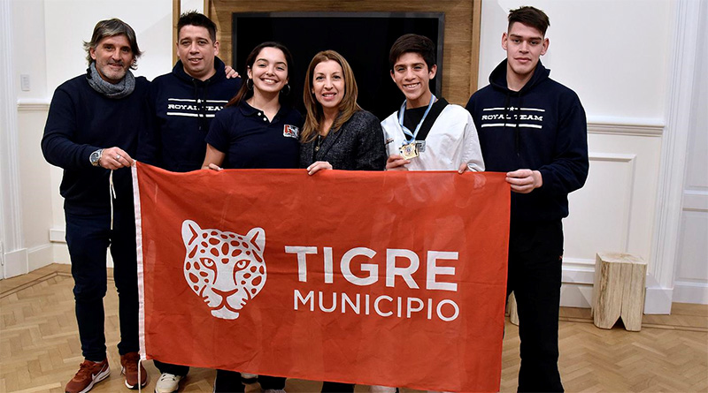 Taekwondo: el Municipio destacó a deportistas que representarán a Tigre en América