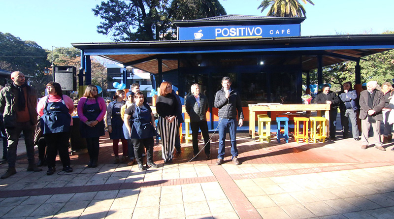 San Isidro abrió un bar inclusivo atendido por personas con discapacidad