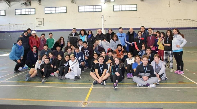 Jóvenes de las Escuelas Técnicas de Tigre disfrutaron de un encuentro de vóley 