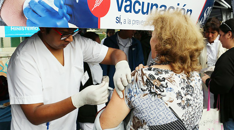 Campaña de vacunación antigripal gratuita en los Barrios