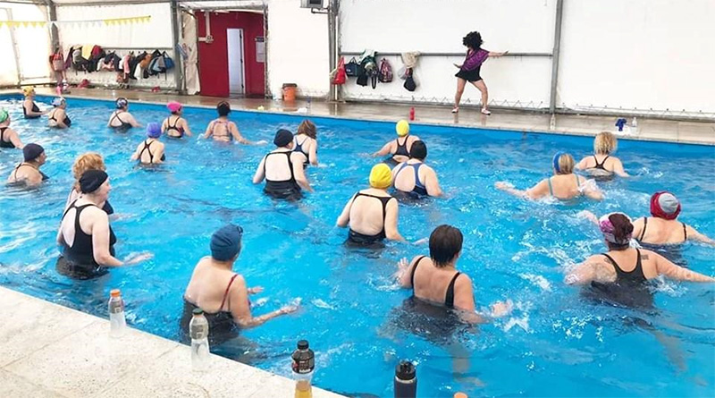 Aquagym, una actividad para practicar en las piletas climatizadas de Tigre