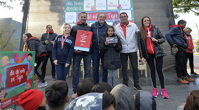 Con mucha alegría y diversión, las familias de Tigre celebraron el Día del Niño