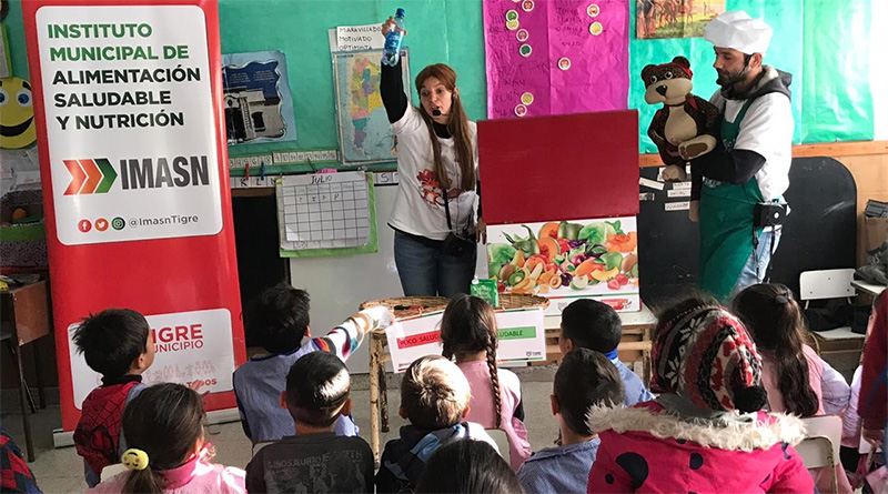 Tigre instruyó en alimentación saludable a más de 5300 alumnos del distrito