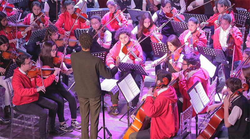 Tigre vivió el 1° Encuentro de Orquestas Infanto-juveniles en el Teatro Municipal Pepe Soriano