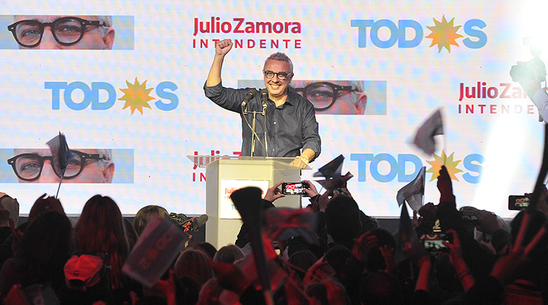 Julio Zamora ganó en Tigre por amplio margen 
