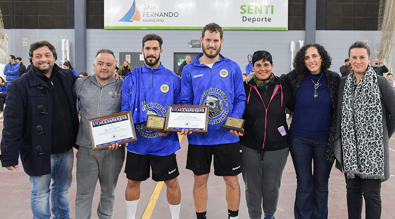 San Fernando reconoció a los jugadores de Handball que ganaron medalla dorada en los Panamericanos