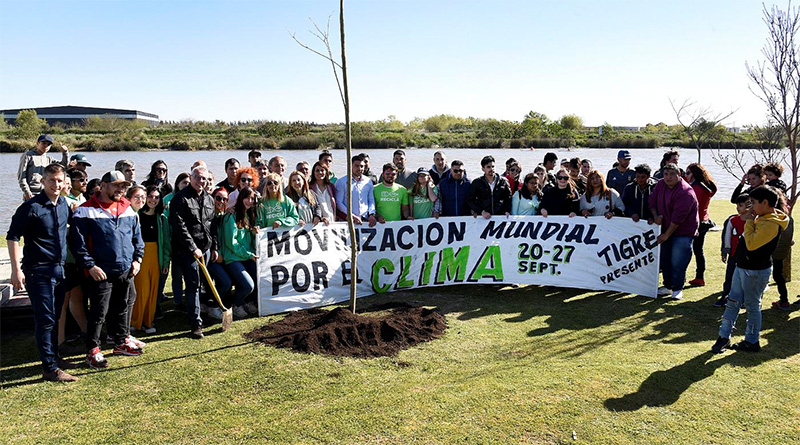 Tigre se sumó a la movilización mundial contra el cambio climático