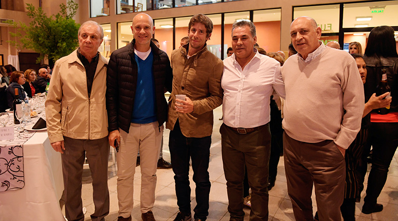 Juan Andreotti acompañó a los empleados de comercio de San Fernando en los festejos por su día