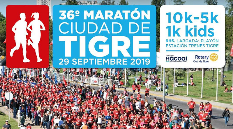 Comenzó la inscripción para la 36° Maratón Ciudad de Tigre