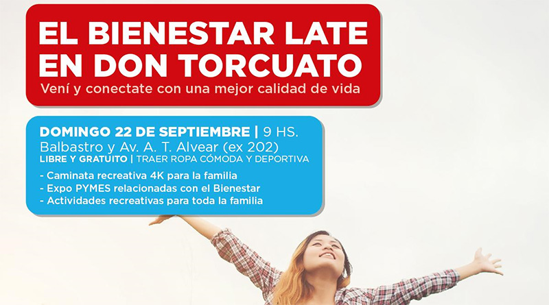 Llega una nueva edición de “El Bienestar Late en Don Torcuato”
