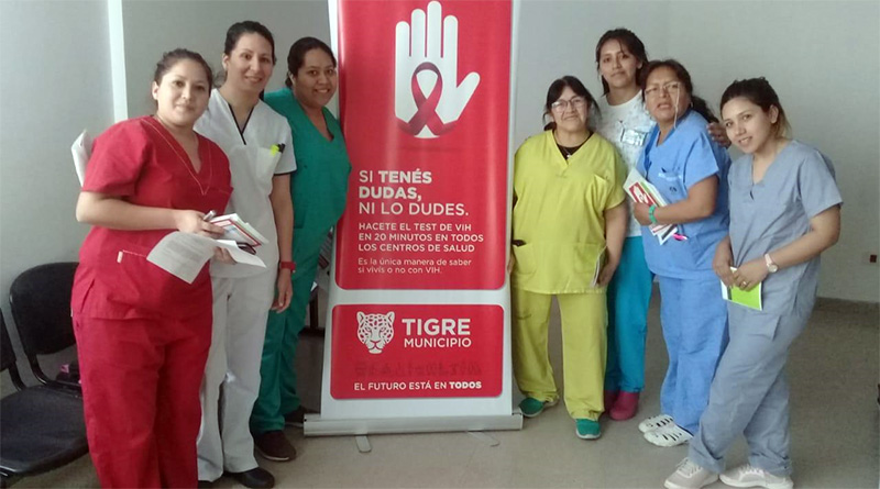 Test rápido de VIH: Tigre capacitó a más de 60 agentes municipales de salud
