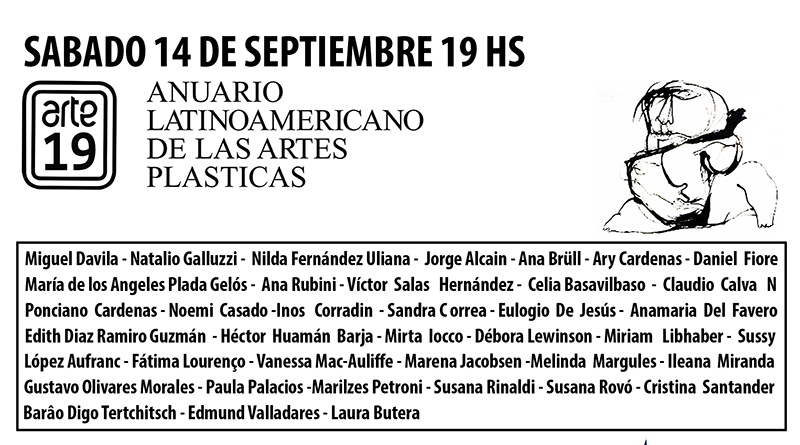 Este sábado, llega el Anuario Latinoamericano de Artes Plásticas a San Fernando