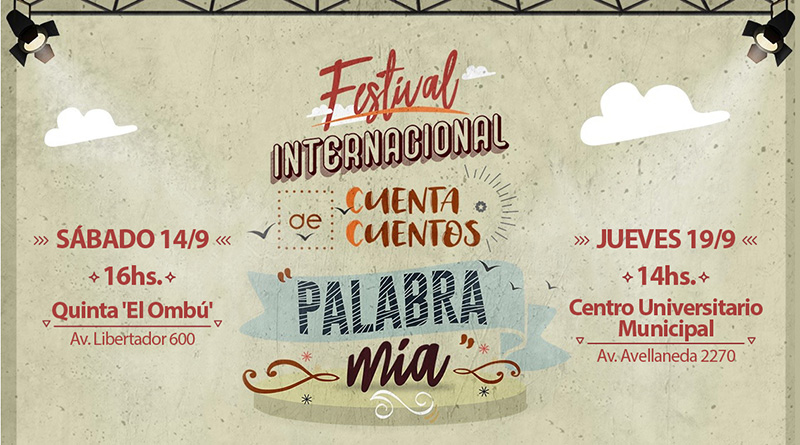 San Fernando es nuevamente sede del Festival Internacional de Cuenta Cuentos ‘Palabra Mía’