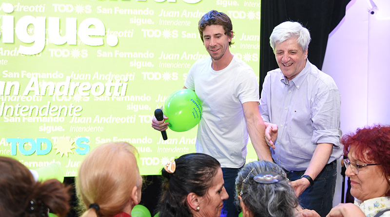 Juan Andreotti fue elegido intendente con más del 65%