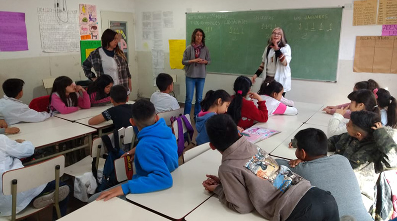 San Fernando brindó un taller de Educación Sexual Integral en la Escuela Nº 28