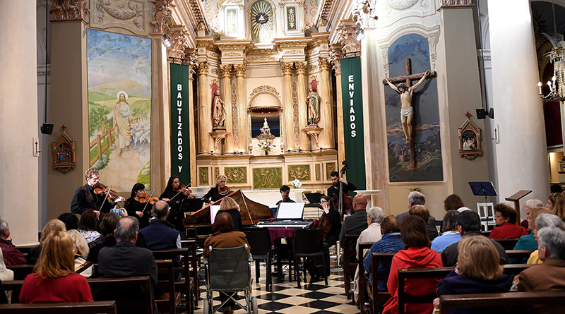 El “Concierto Barroco de Dos Mundos” se presentó en la Iglesia Nuestra Señora de Aránzazu de San Fernando