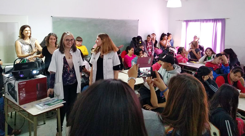 San Fernando brindó un taller de Educación Sexual Integral en la Secundaria Nº 20
