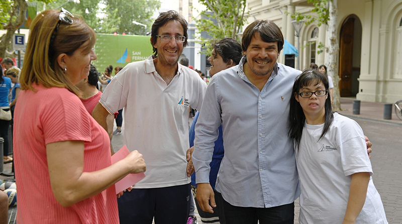San Fernando celebró el Día de las Personas con Discapacidad con diversas actividades en la Plaza Mitre