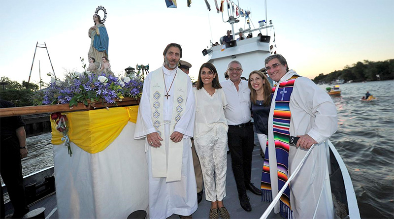 Día de la Virgen: la comunidad de Tigre celebró los 70 años de la Procesión Náutica con una fiesta multitudinaria