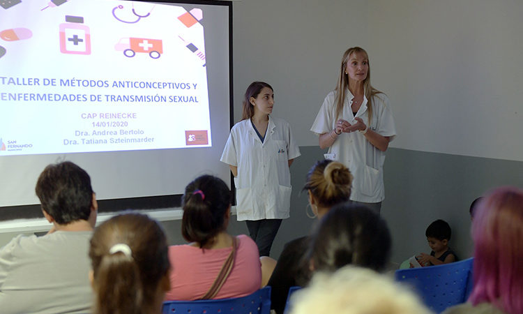 San Fernando brinda Talleres de Métodos Anticonceptivos en los Centros de Salud