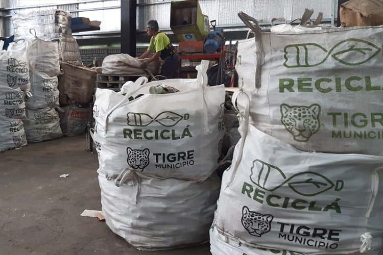 Durante las últimas fiestas, Reciclá Tigre recolectó más de 7.000kg de vidrio
