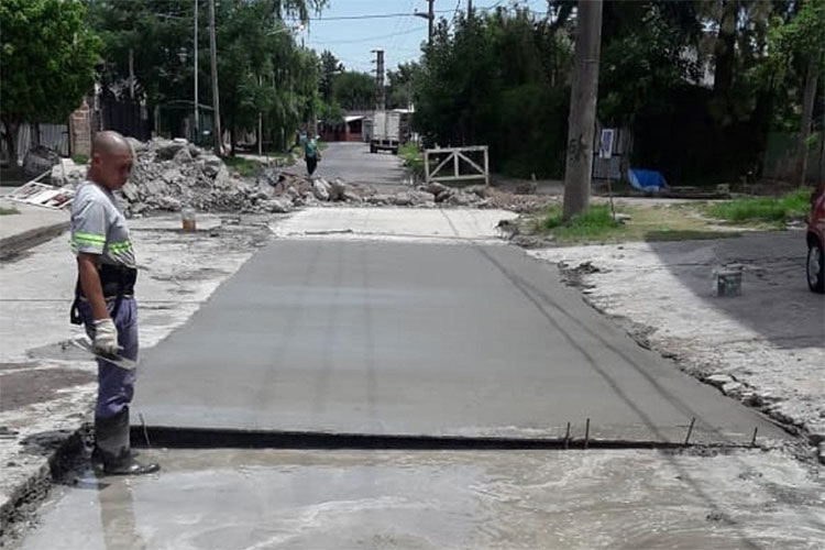 Tigre realiza mejoras en calles de Rincón de Milberg