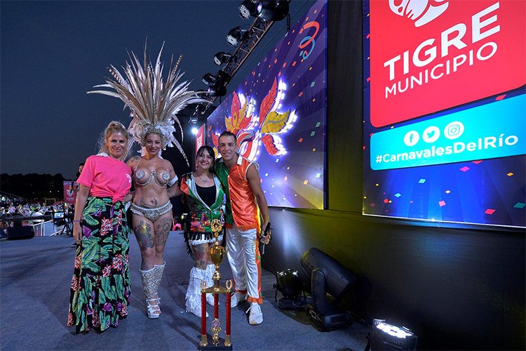 Música, alegría y color en el comienzo de los “Carnavales del Río 2020” en Tigre
