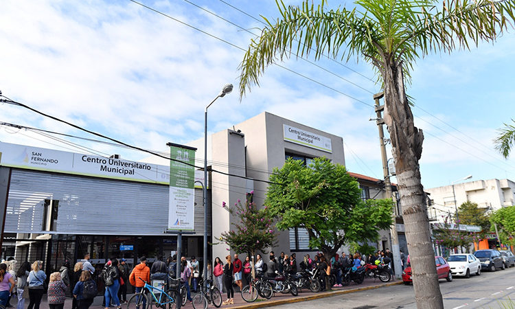 El Centro Universitario Municipal de San Fernando inscribirá a nuevos cursos