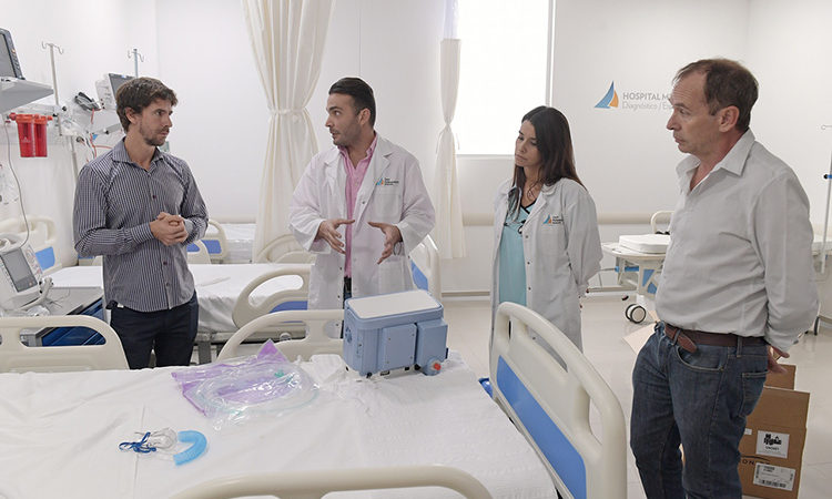 San Fernando crea una nueva sala de Terapia Intensiva exclusiva para coronavirus