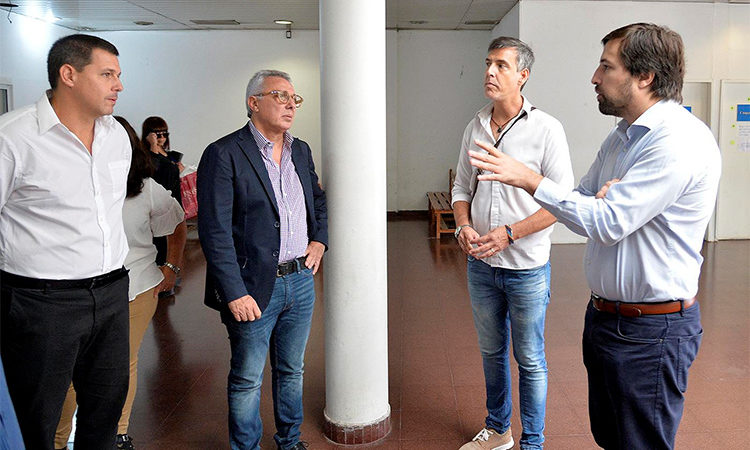 Julio Zamora y Nicolás Kreplak recorrieron el Hospital Provincial de Pacheco junto a sus nuevas autoridades