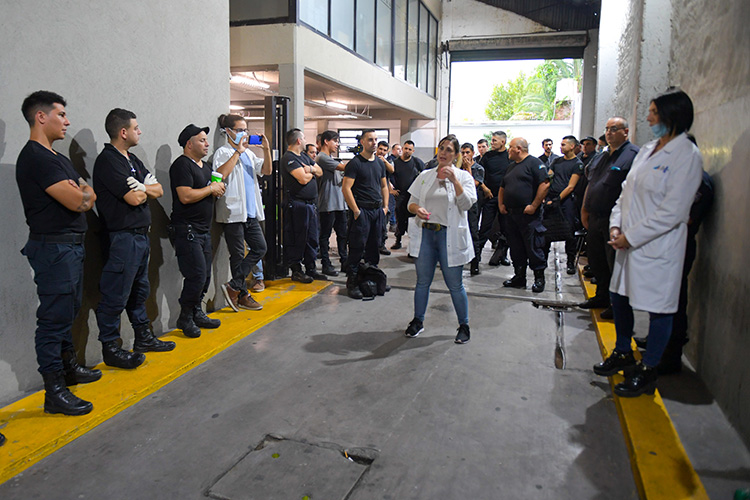 San Fernando brinda asistencia psicológica a los agentes de seguridad y Protección Ciudadana