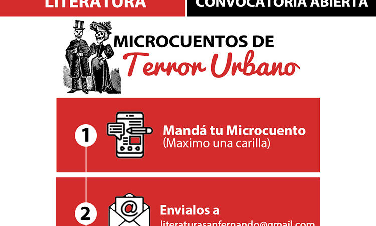 San Fernando convoca a escribir “Microcuentos de Terror Urbano”
