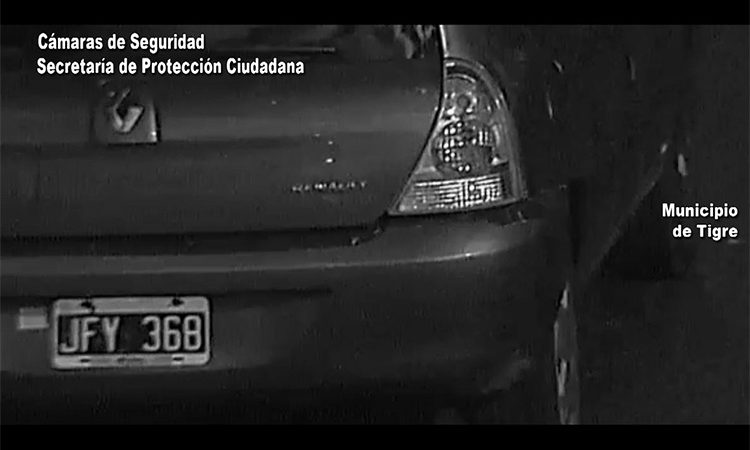 Seguimiento por cámaras: vehículo robado fue rastreado e interceptado por el COT