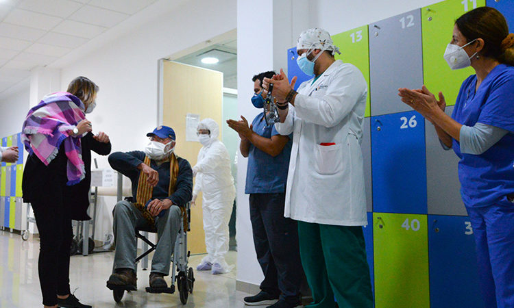 Se dio de alta al primer paciente de Coronavirus del Hospital Municipal de San Fernando