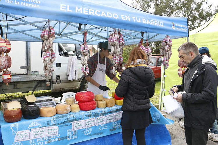 El mercado en tu barrio recorre las localidades de San Isidro