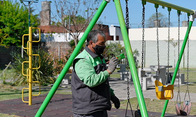 San Fernando sigue manteniendo y renovando los espacios públicos de la ciudad
