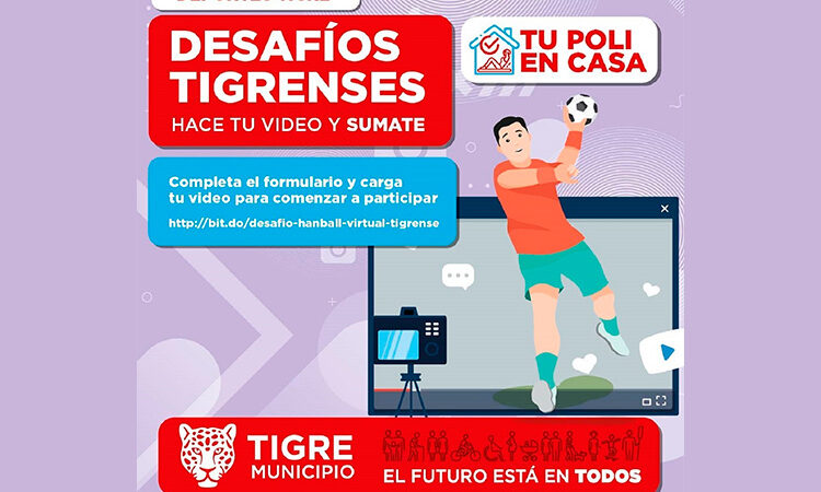 Los “Desafíos Tigrenses” incorporaron un nuevo reto de handball