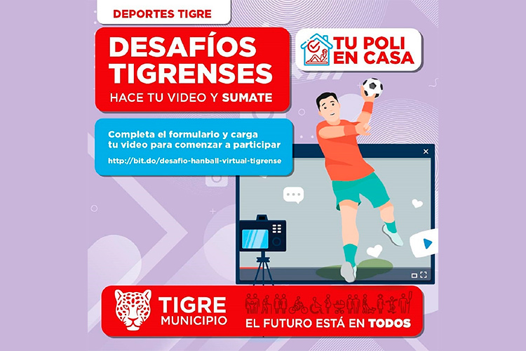 Los “Desafíos Tigrenses” incorporaron un nuevo reto de handball