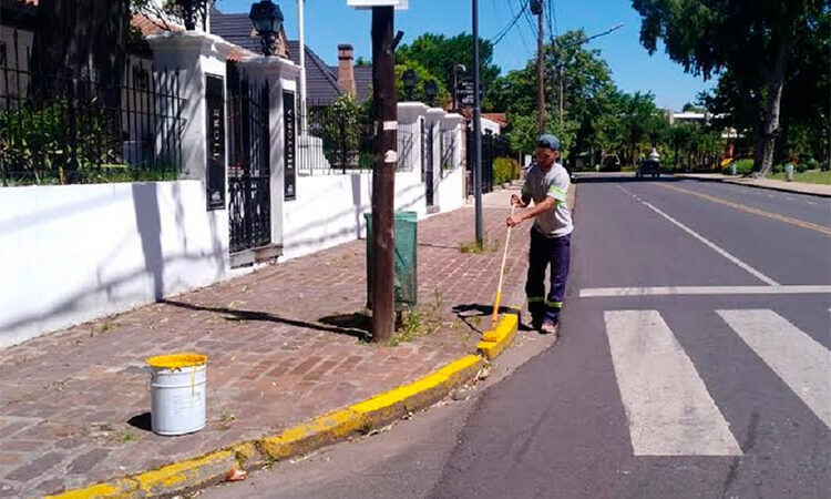El Municipio continúa con tareas de renovación urbana en más puntos de Tigre   